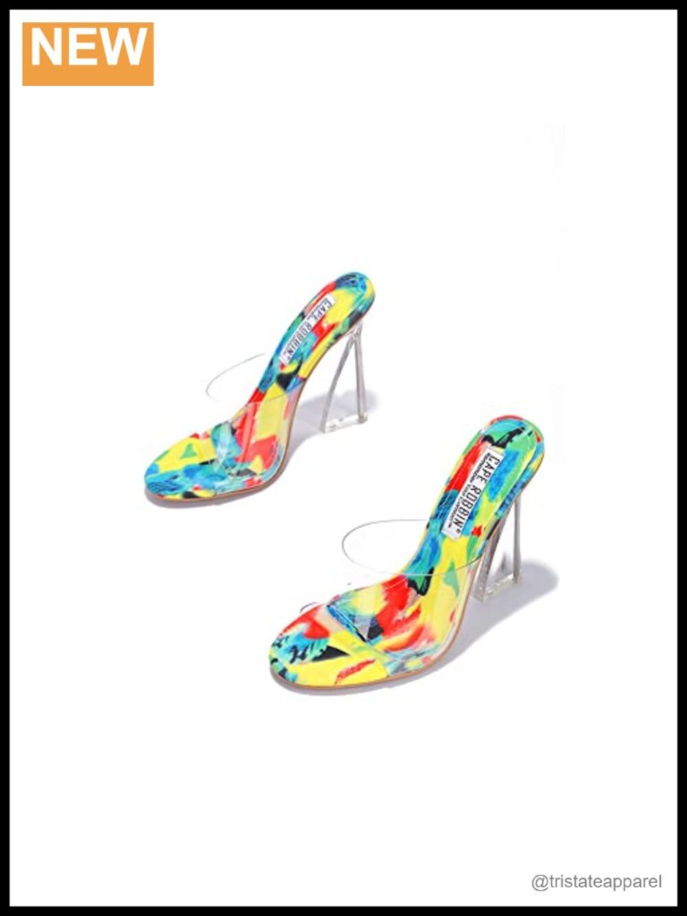 Pointy Toe Mule High Heels Faux Fur Padded Insole Flexible